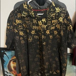 Drill Co Men’s shimmer crown button up